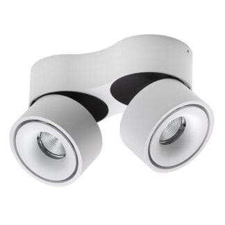 Antidark Easy W2100 Væglampe LED Hvid med Hul