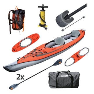 Luksus 2er kajak-pakke